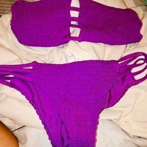 Purple bikini set small